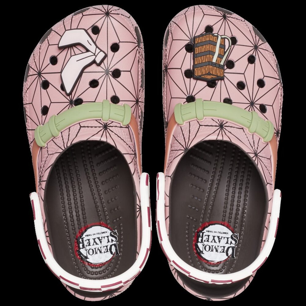 SOLD- Crocs Classic Clogs Nezuko - Men US 12 - Demon Slayer NYCC